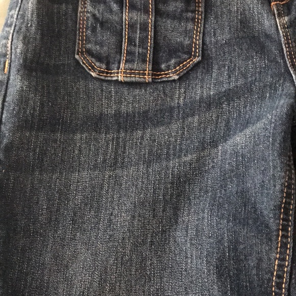 ✨Sold✨Old Navy Girls Dark Denim Shorts With Pockets Size 14 Adjustable Waist - Picture 11 of 14